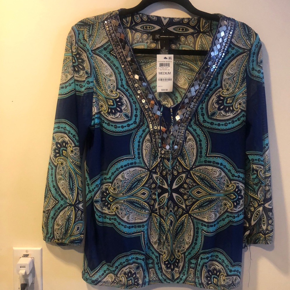 New INC blouse